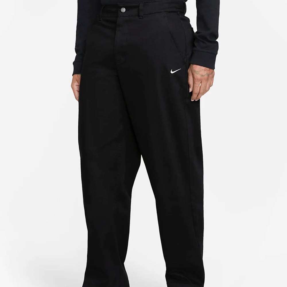 Nike Black and White Chinos Relaxed Fit